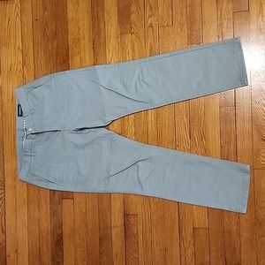 Teal Bonobos chinos in size 33x30, tailored fit